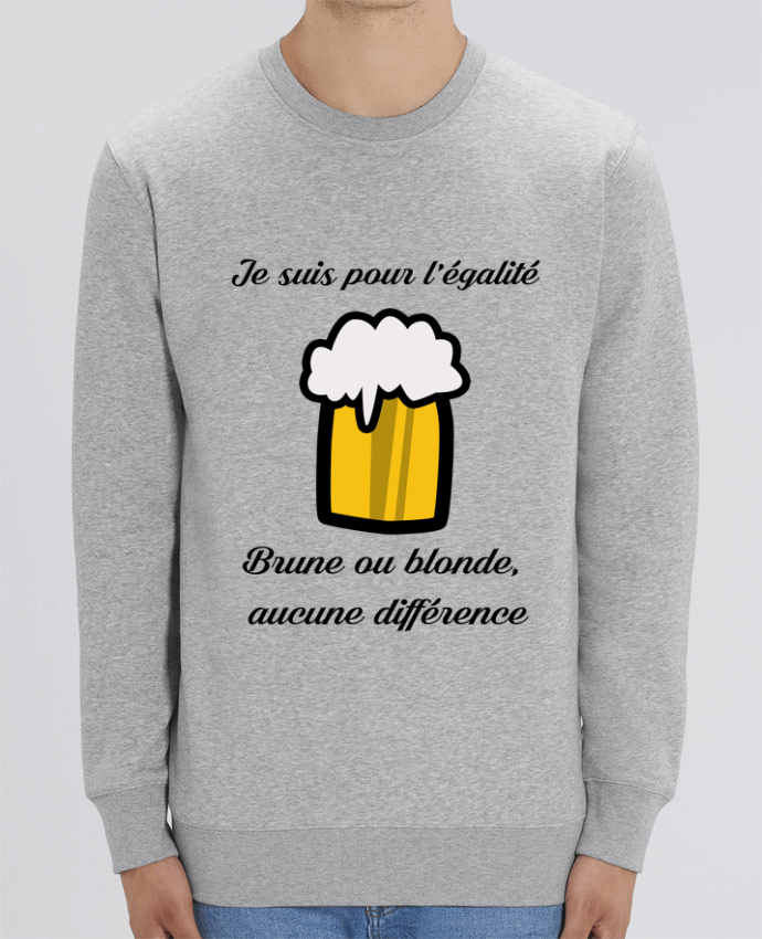 Unisex Crew Neck Sweatshirt 350G/M² Changer Je suis pour l'égalité Par Kudice