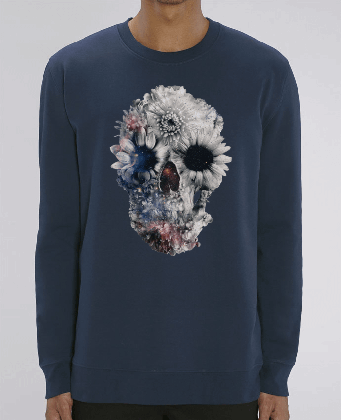 Sudadera Cuello Redondo Unisex 350gr Stanley CHANGER Floral skull 2 Par ali_gulec