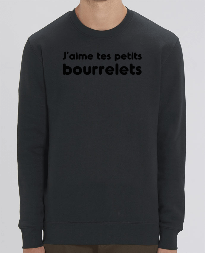 Sweat-shirt J'aime tes petits bourrelets Par tunetoo