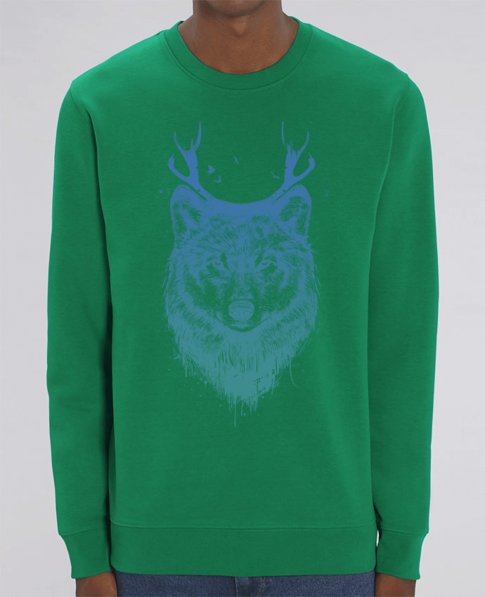 Sweat-shirt Deer-Wolf Par Balàzs Solti