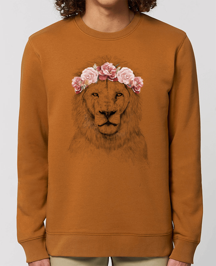 Unisex Crew Neck Sweatshirt 350G/M² Changer Festival Lion Par Balàzs Solti