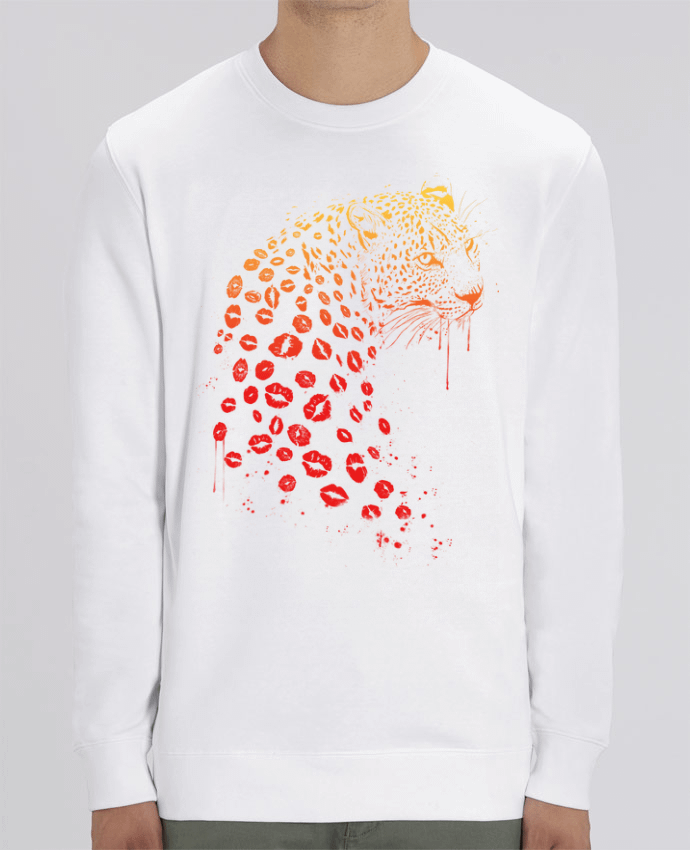 Sweat-shirt Kiss me Par Balàzs Solti