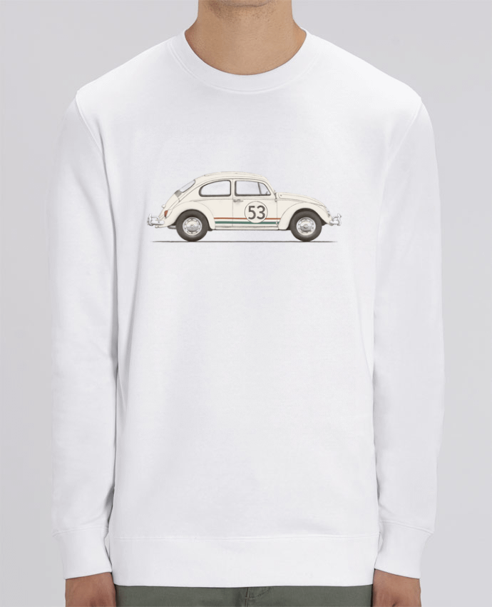 Unisex Crew Neck Sweatshirt 350G/M² Changer Beetle Par Florent Bodart