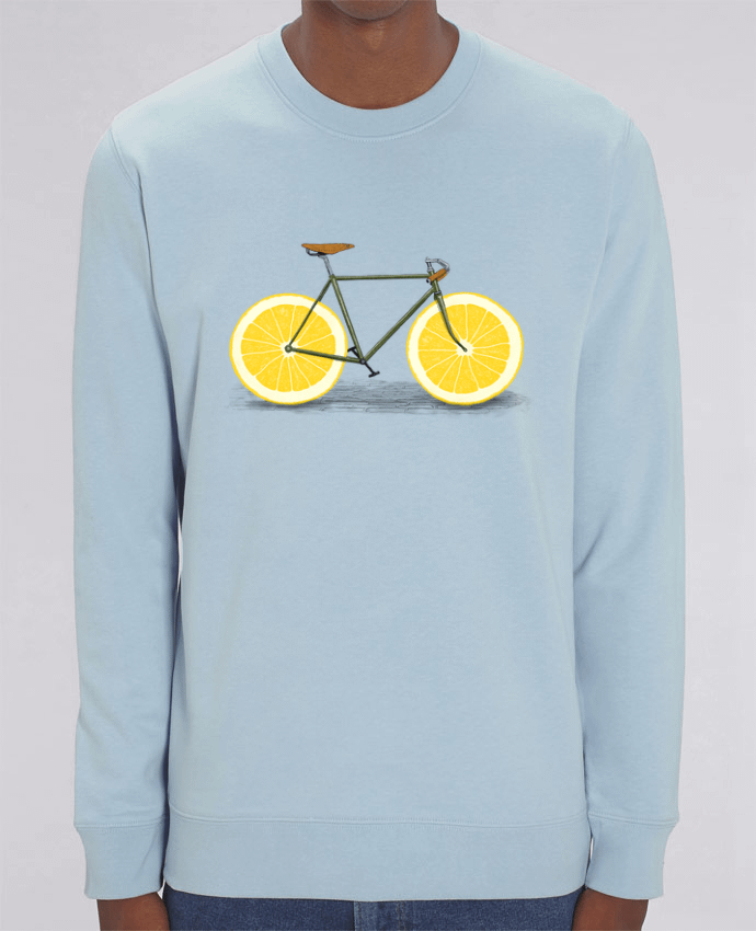 Unisex Crew Neck Sweatshirt 350G/M² Changer Zest Par Florent Bodart