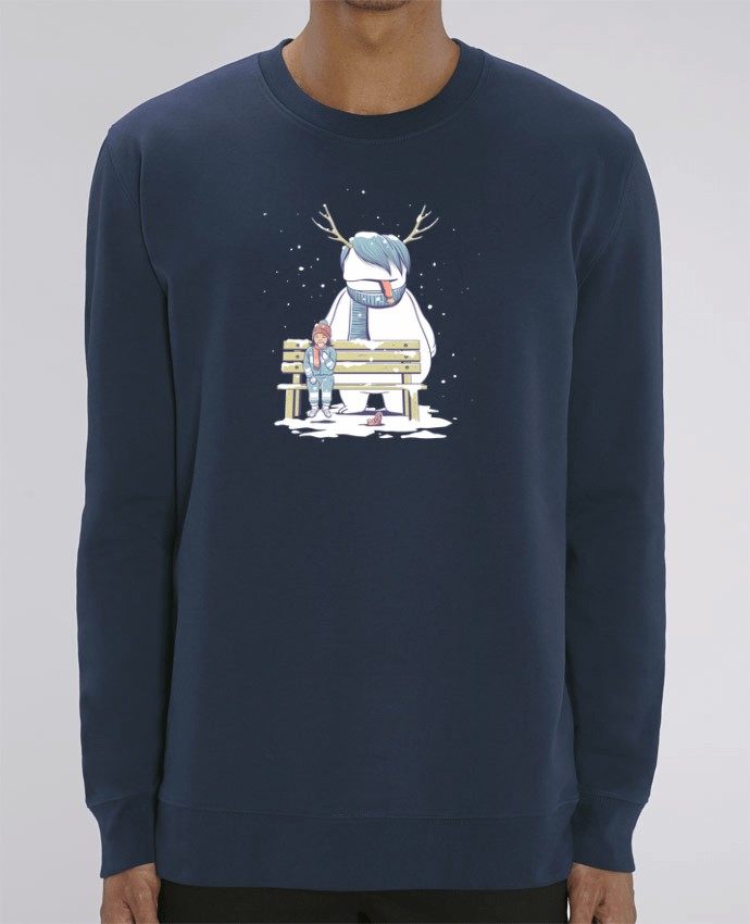 Unisex Crew Neck Sweatshirt 350G/M² Changer Yummy Par flyingmouse365