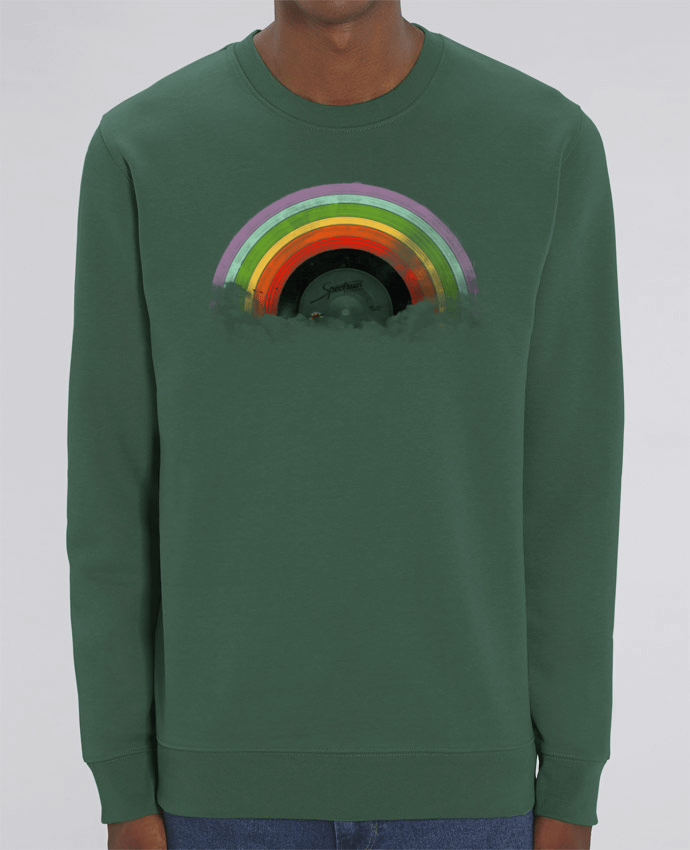 Sudadera Cuello Redondo Unisex 350gr Stanley CHANGER Rainbow Classics Par Florent Bodart