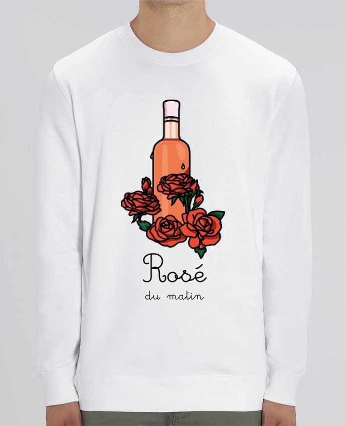 Unisex Crew Neck Sweatshirt 350G/M² Changer Rosé du matin Par tattooanshort