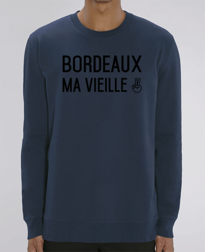 Sweat-shirt Bordeaux ma vieille Par tunetoo