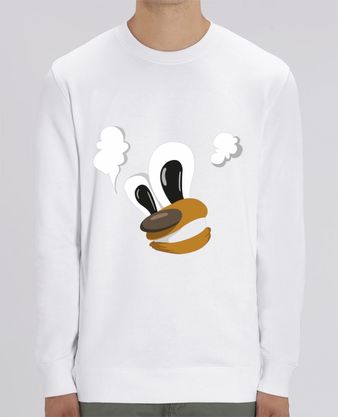 Unisex Crew Neck Sweatshirt 350G/M² Changer Crazy Cartoon Par Mo'Art