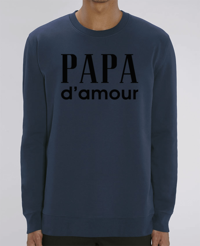Sweat-shirt Papa d'amour Par tunetoo