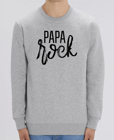 Sweat-shirt Papa rock Par tunetoo