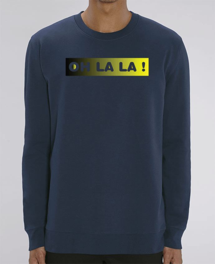 Unisex Crew Neck Sweatshirt 350G/M² Changer Oh la la ! Par tunetoo