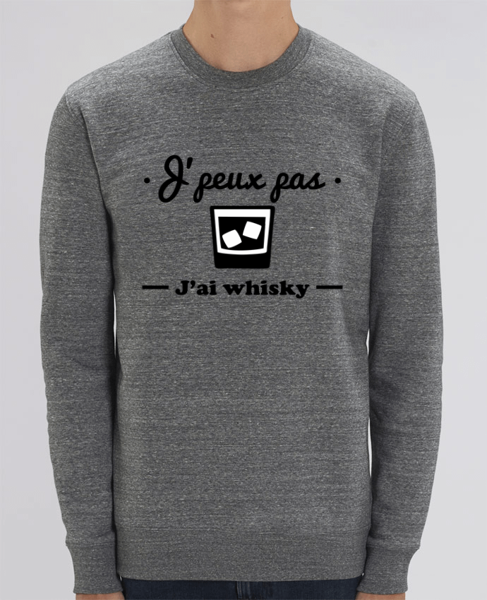 Sudadera Cuello Redondo Unisex 350gr Stanley CHANGER J'peux pas j'ai whisky, humour,alcool,citations,drôle Par Benichan