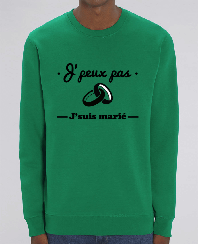 Unisex Crew Neck Sweatshirt 350G/M² Changer J'peux pas j'suis marié Par Benichan