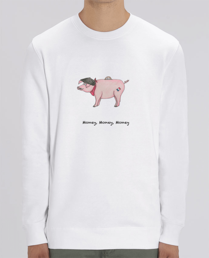 Sweat-shirt MONEY MONEY MONEY Par La Paloma