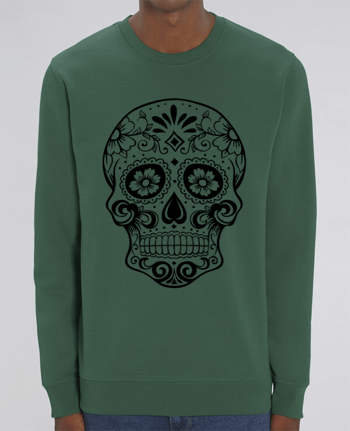 Sudadera Cuello Redondo Unisex 350gr Stanley CHANGER Tête de Mort Par Freeyourshirt.com