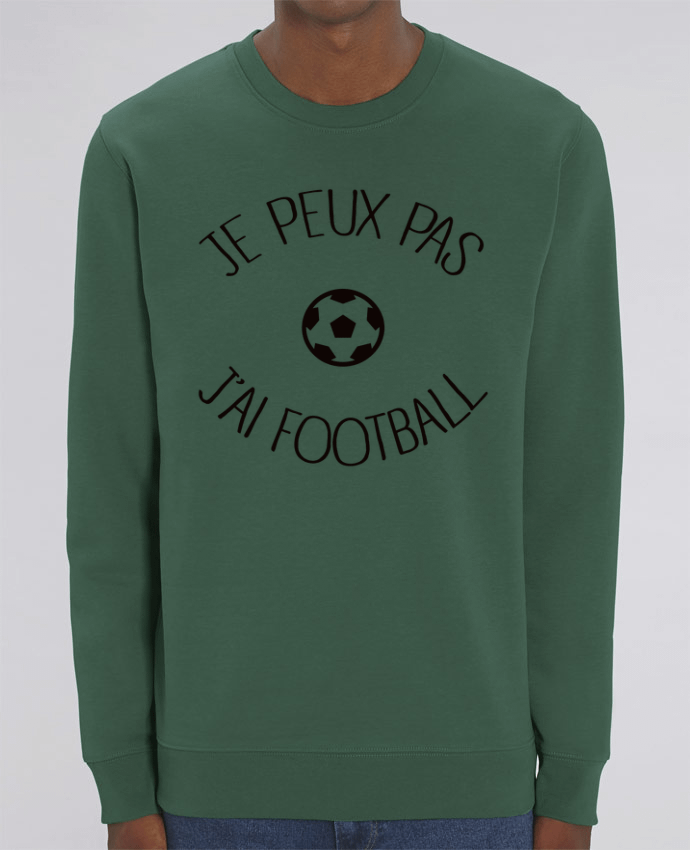 Sudadera Cuello Redondo Unisex 350gr Stanley CHANGER Je peux pas j'ai Football Par Freeyourshirt.com