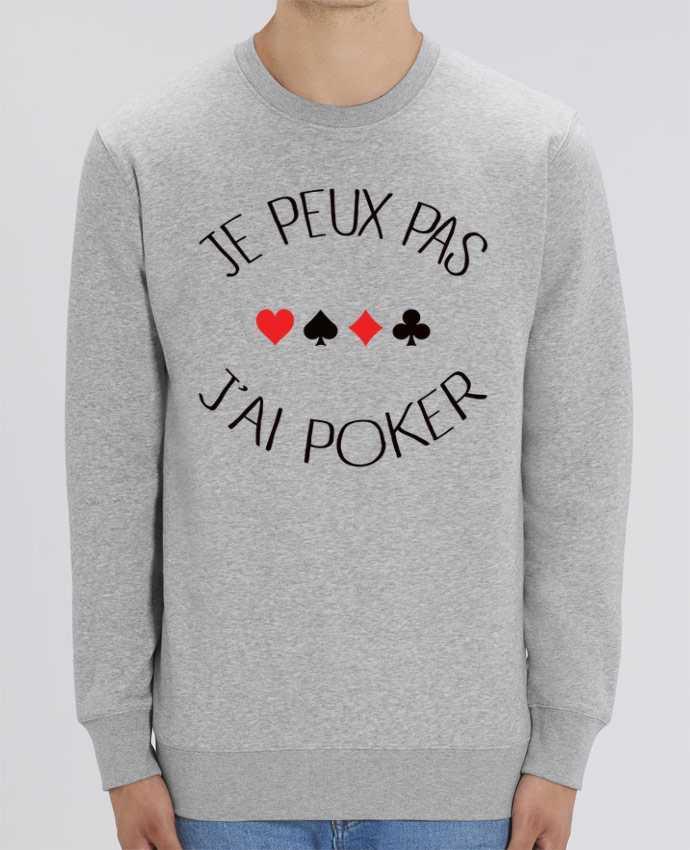 Sweat-shirt Je peux pas j'ai Poker Par Freeyourshirt.com