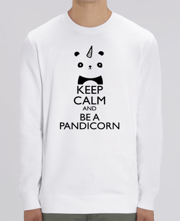 Sweat Col Rond Unisexe 350gr Stanley CHANGER keep calm and be a Pandicorn Par tunetoo