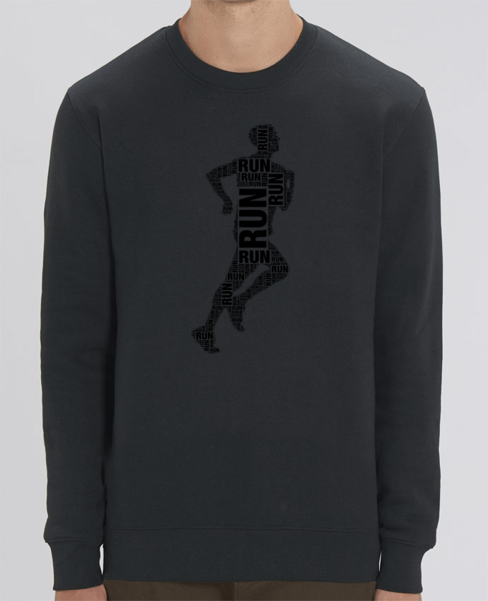 Sweat-shirt Silhouette running Par justsayin