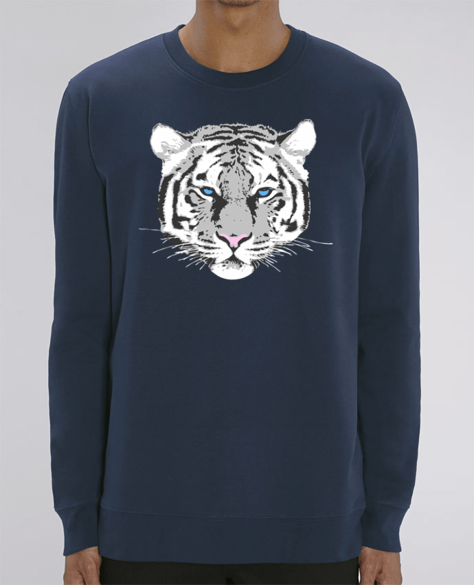 Sweat-shirt Tigre blanc Par justsayin