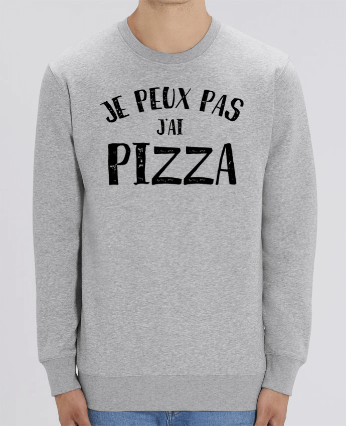 Sweat-shirt Je peux pas j'ai Pizza Par L'Homme Sandwich