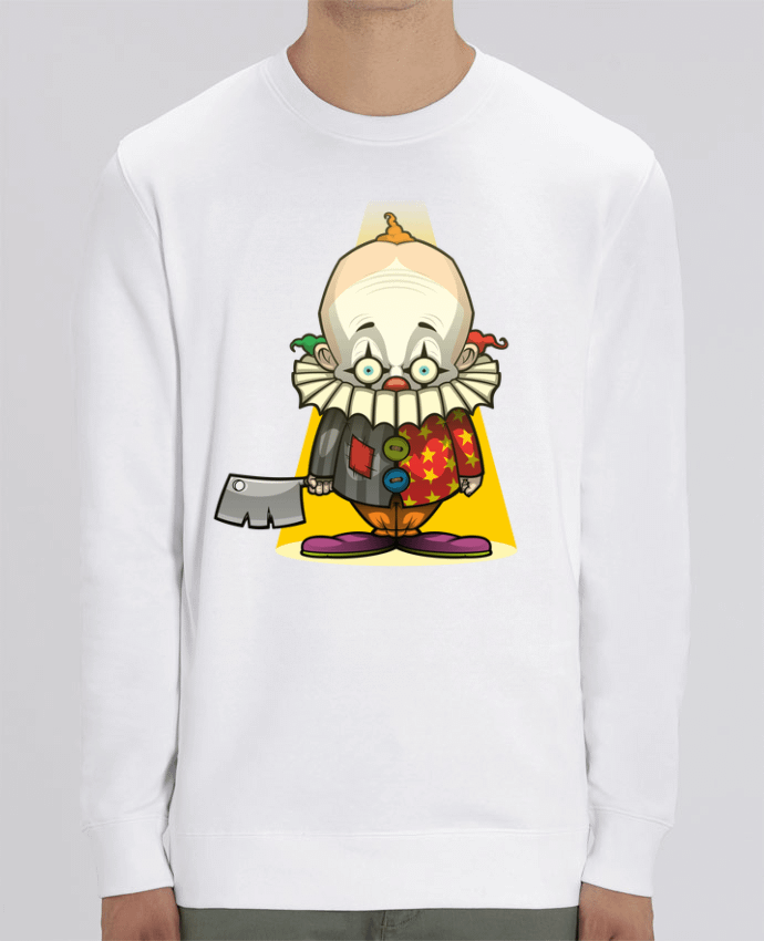 Unisex Crew Neck Sweatshirt 350G/M² Changer Choppy Clown Par SirCostas