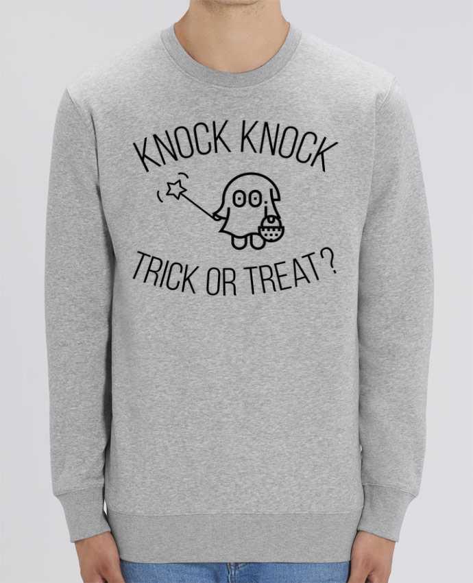 Sweat Col Rond Unisexe 350gr Stanley CHANGER Knock Knock, Trick or Treat? Par tunetoo