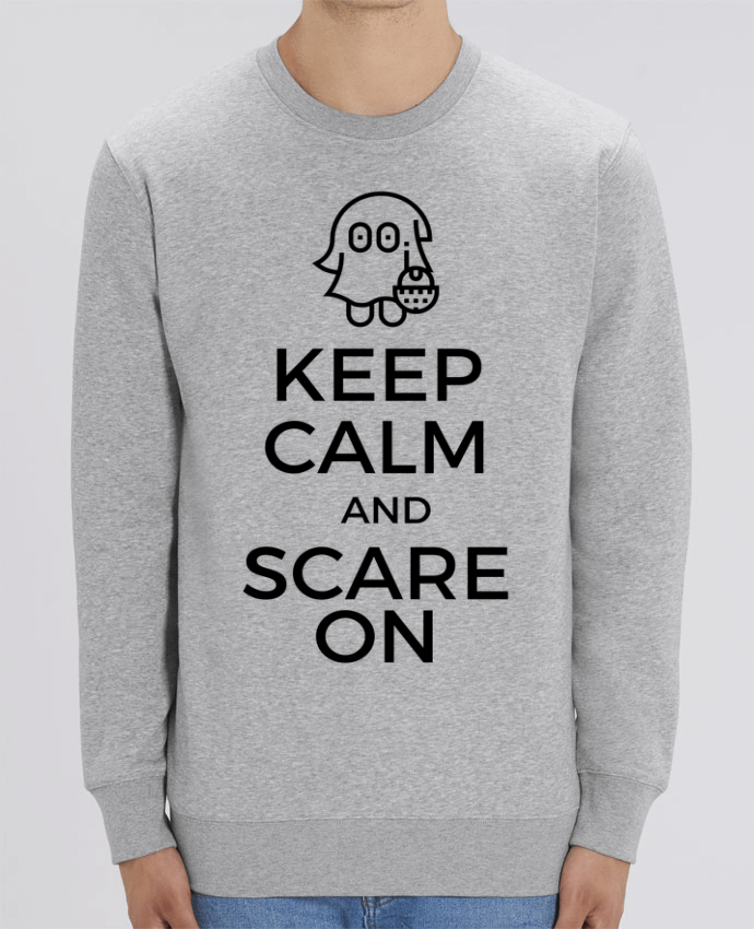 Sweat Col Rond Unisexe 350gr Stanley CHANGER Keep Calm and Scare on Ghost Par tunetoo