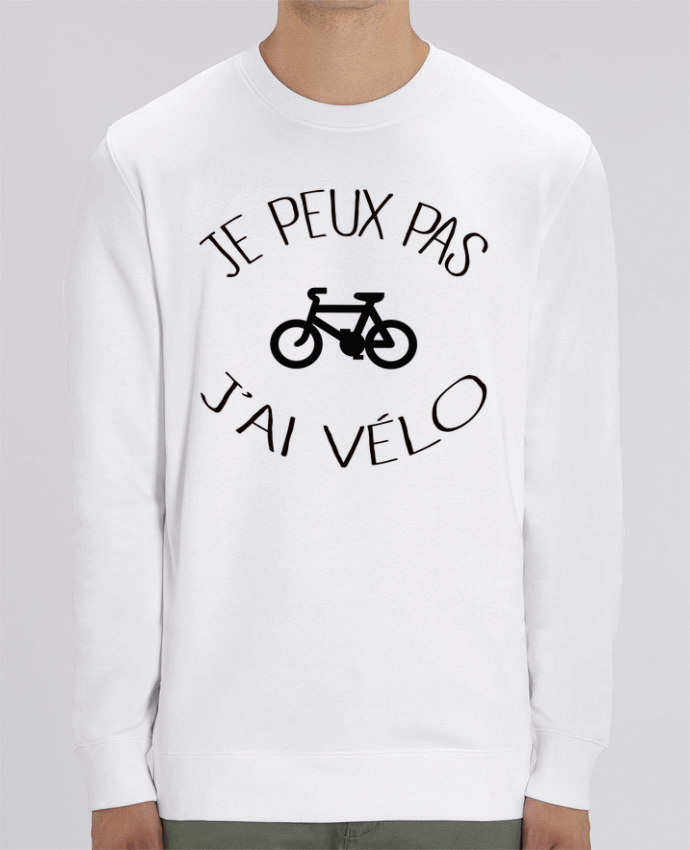 Unisex Crew Neck Sweatshirt 350G/M² Changer Je peux pas j'ai vélo Par Freeyourshirt.com