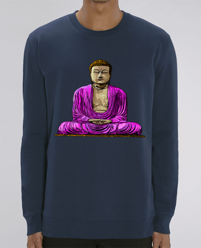 Unisex Crew Neck Sweatshirt 350G/M² Changer Bouddha Pop Par Numartis