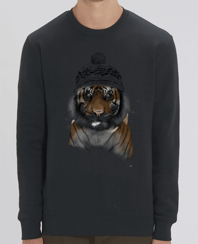 Sweat-shirt Siberian tiger Par Balàzs Solti