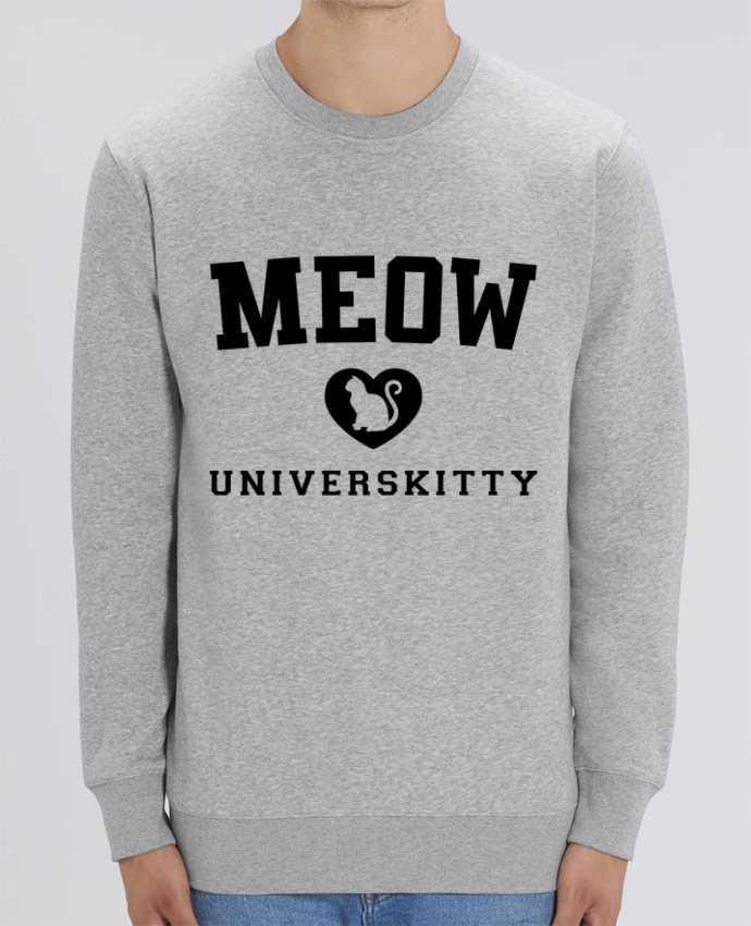 Sweat-shirt Meow Universkitty Par Freeyourshirt.com