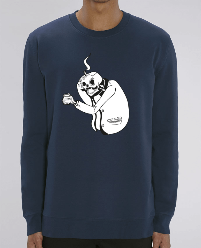 Sweat-shirt Tête de mort Par LF Design