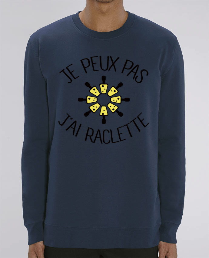 Sweat-shirt Je peux pas j'ai Raclette Par Freeyourshirt.com