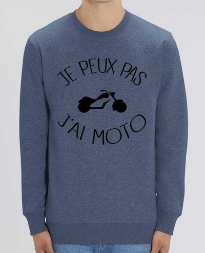 Sweat-shirt Je Peux Pas J'ai Moto Par Freeyourshirt.com