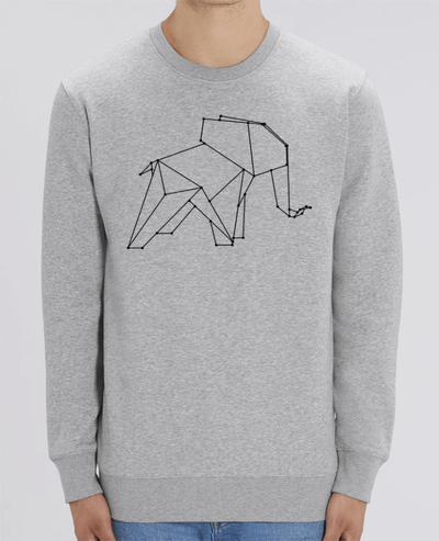 Sweat-shirt Origami elephant Par /wait-design