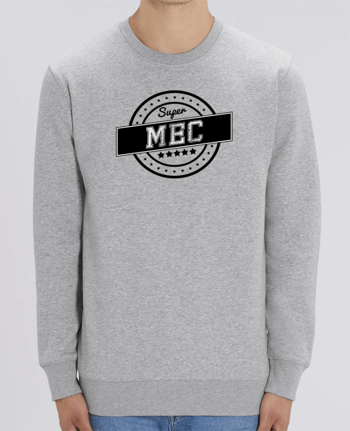 Unisex Crew Neck Sweatshirt 350G/M² Changer Super mec Par justsayin