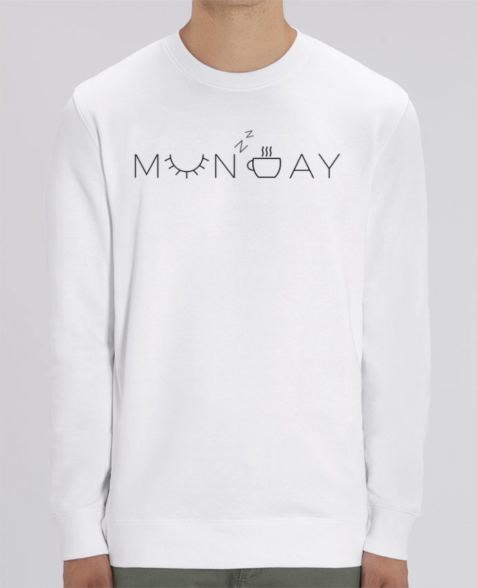 Unisex Crew Neck Sweatshirt 350G/M² Changer Monday Par Ruuud