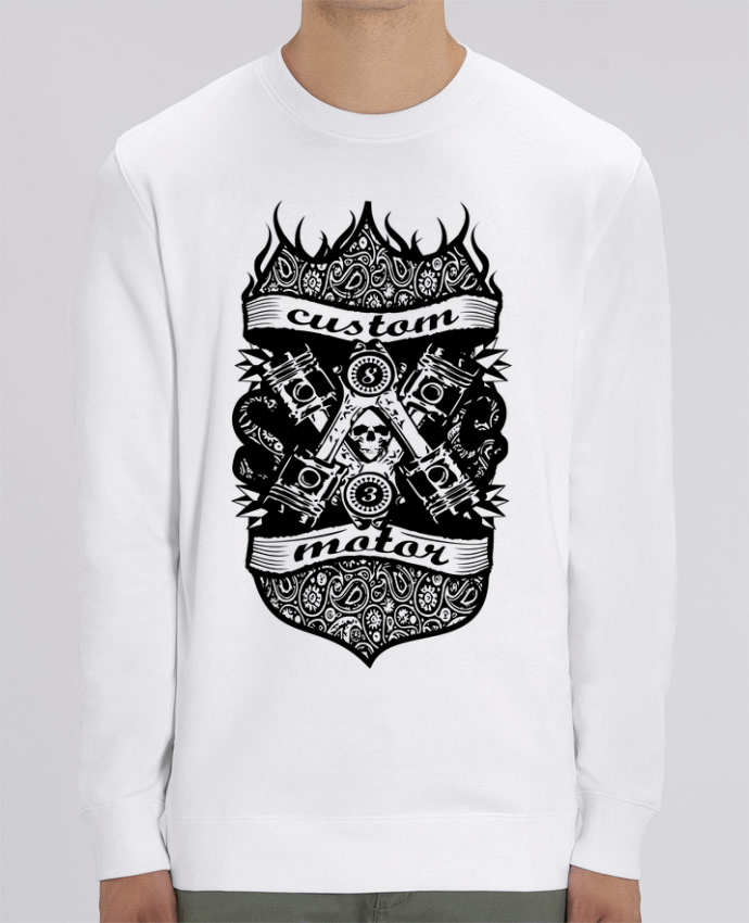 Unisex Crew Neck Sweatshirt 350G/M² Changer CUSTOM MOTOR Par SG LXXXIII