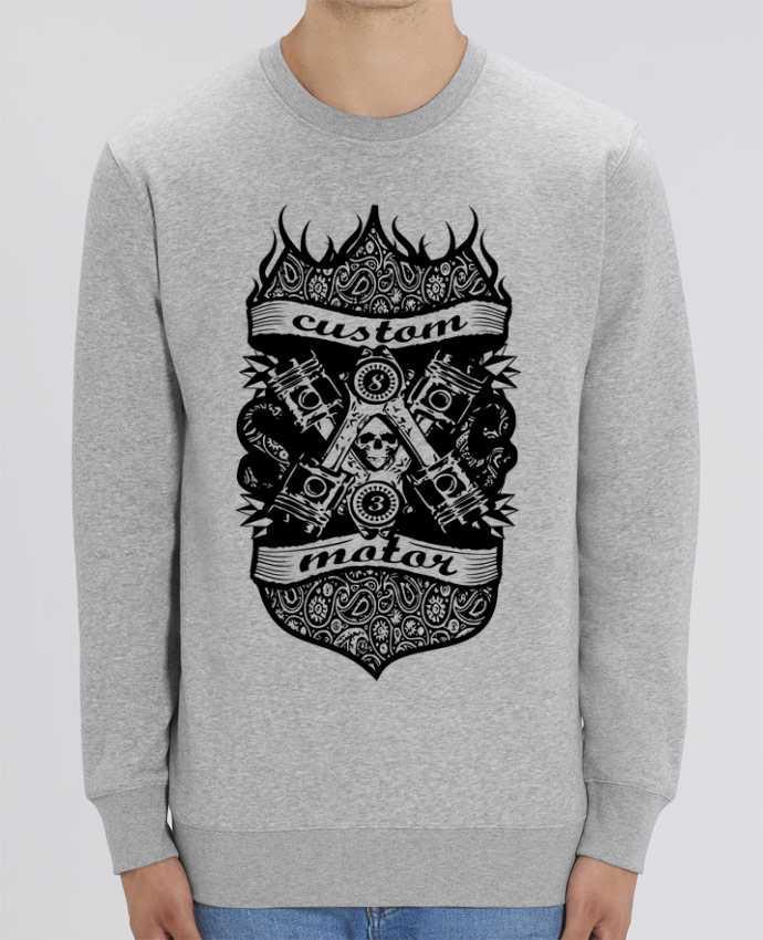 Sweat-shirt CUSTOM MOTOR Par SG LXXXIII