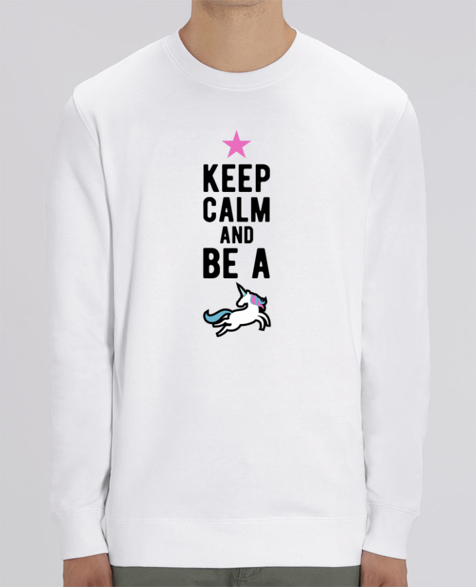 Unisex Crew Neck Sweatshirt 350G/M² Changer Be a unicorn humour licorne Par Original t-shirt