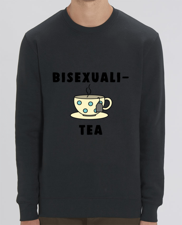 Unisex Crew Neck Sweatshirt 350G/M² Changer Bisexuali-tea Par Bichette