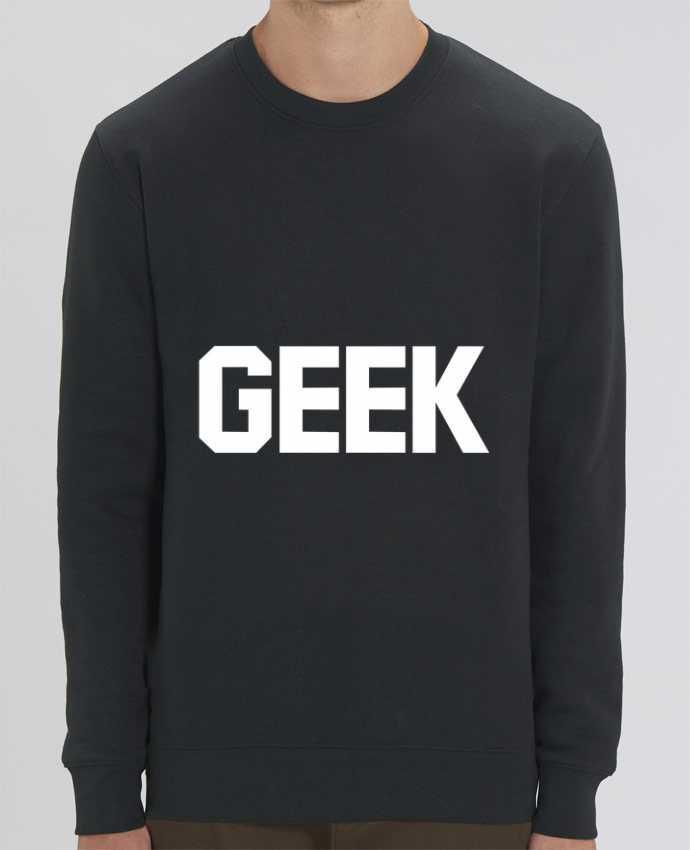 Unisex Crew Neck Sweatshirt 350G/M² Changer Geek Par Bichette