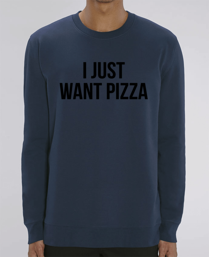 Unisex Crew Neck Sweatshirt 350G/M² Changer I just want pizza Par Bichette