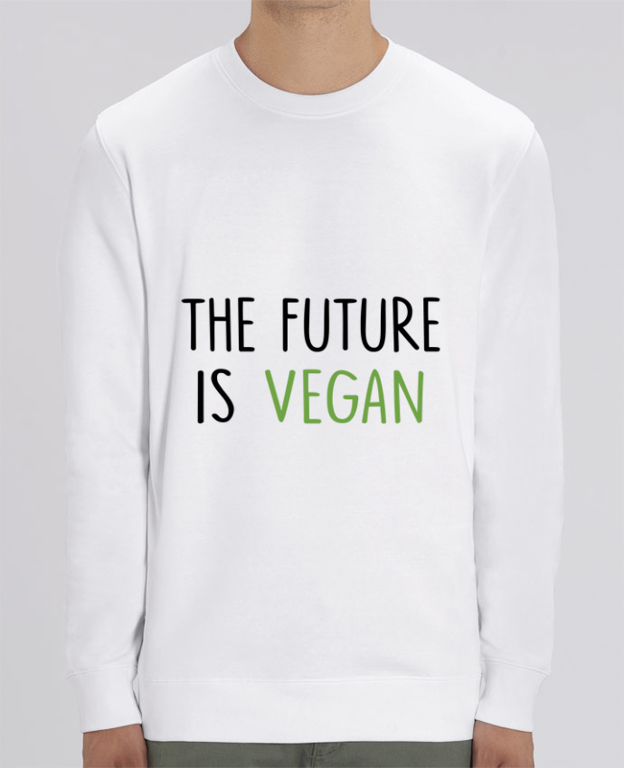 Unisex Crew Neck Sweatshirt 350G/M² Changer The future is vegan Par Bichette
