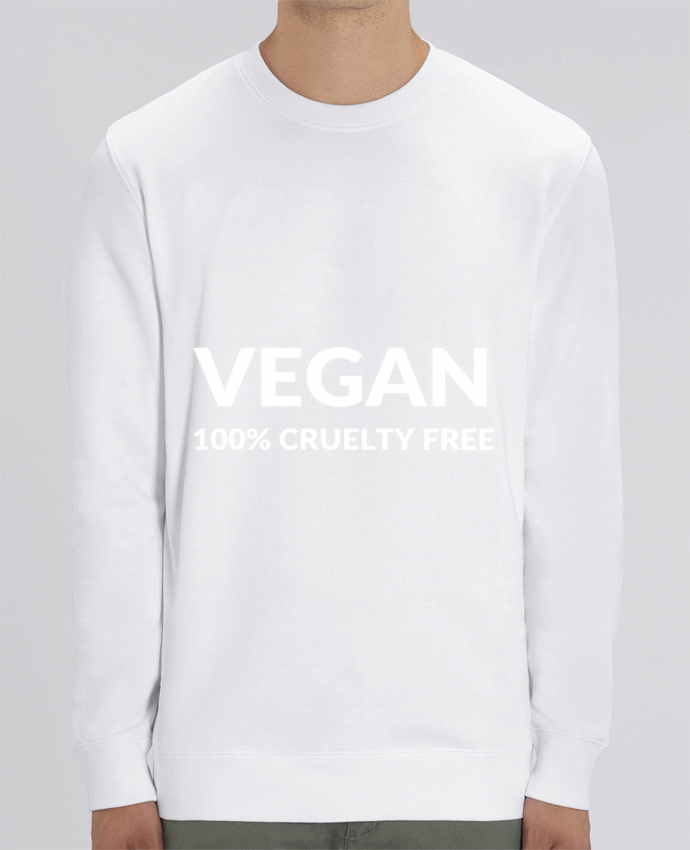Unisex Crew Neck Sweatshirt 350G/M² Changer Vegan 100% cruelty free Par Bichette