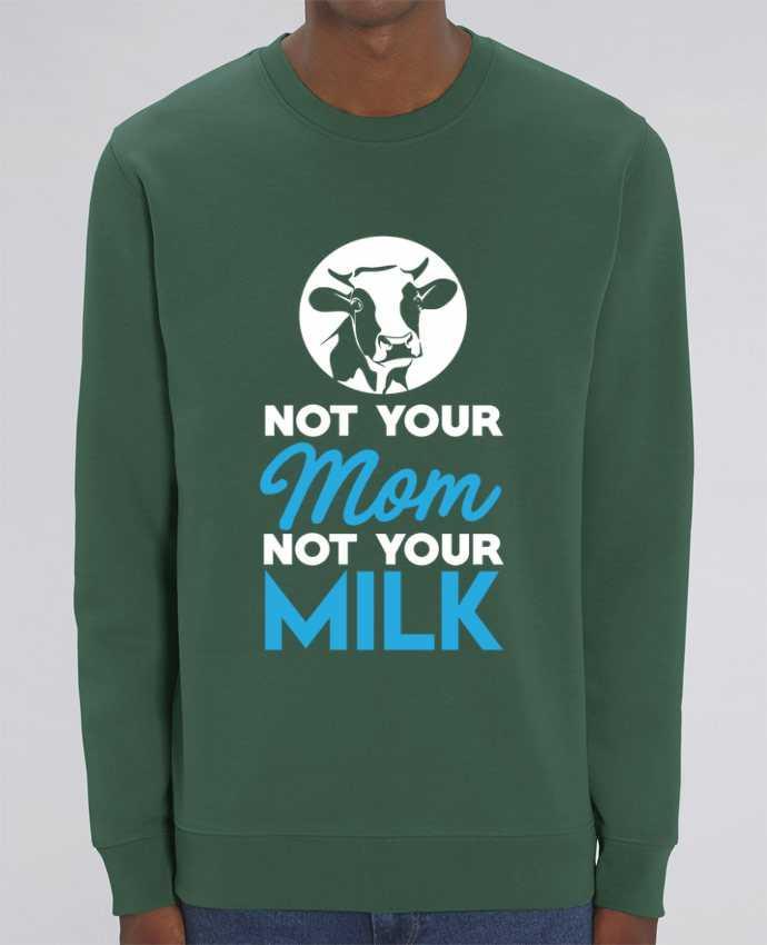 Unisex Crew Neck Sweatshirt 350G/M² Changer Not your mom not your milk Par Bichette