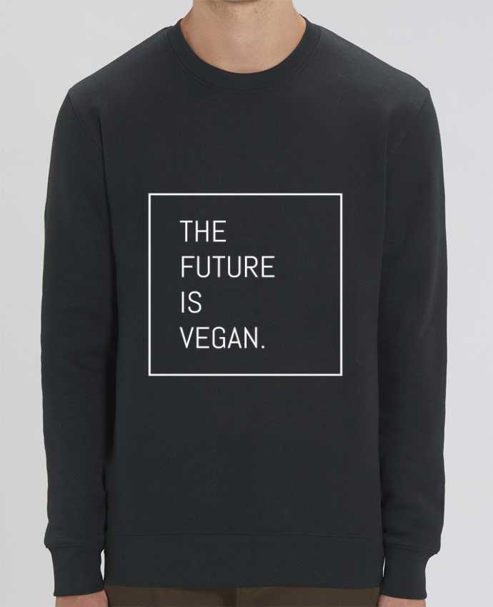 Unisex Crew Neck Sweatshirt 350G/M² Changer The future is vegan. Par Bichette