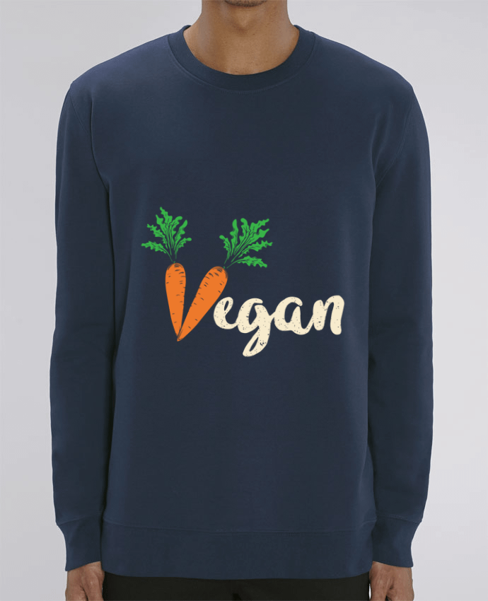 Sweat-shirt Vegan carrot Par Bichette